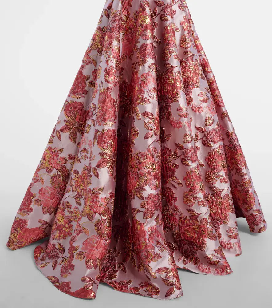 Markarian Laila floral brocade gown | Thumbnail 3 Markarian Laila floral brocade gown | Thumbnail 3