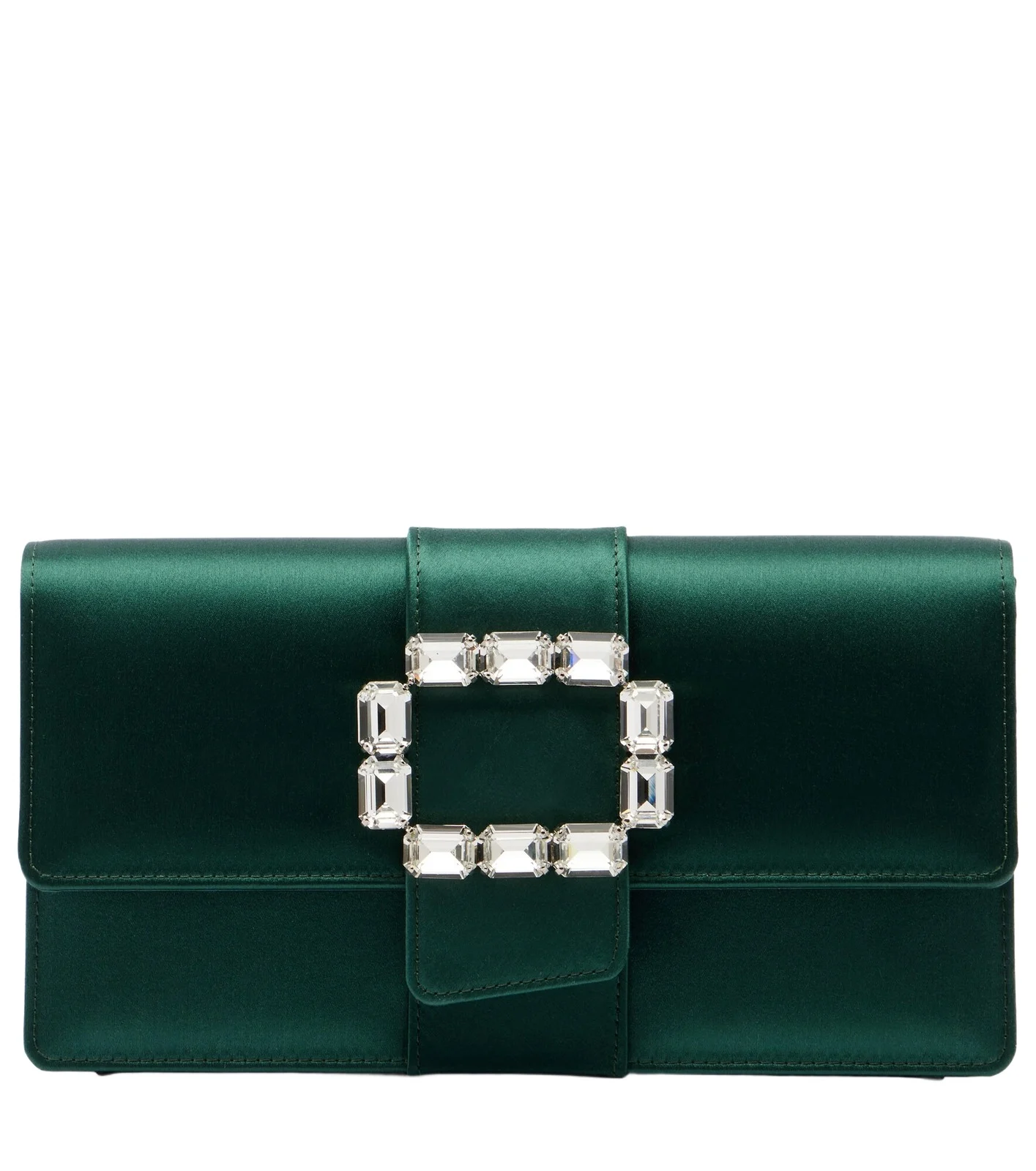 Maycap embellished satin clutch Maycap embellished satin clutch