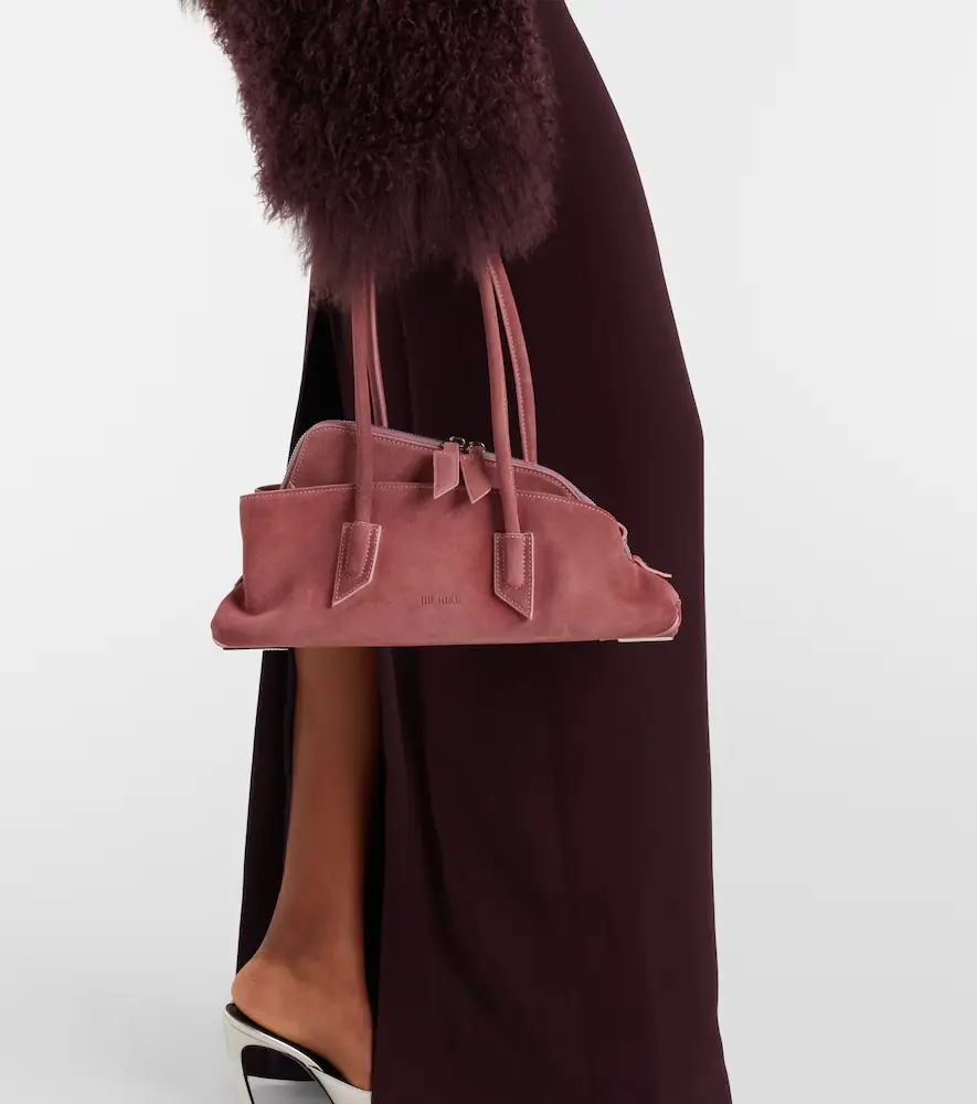 The Attico La Passeggiata Small suede tote bag | Thumbnail 4