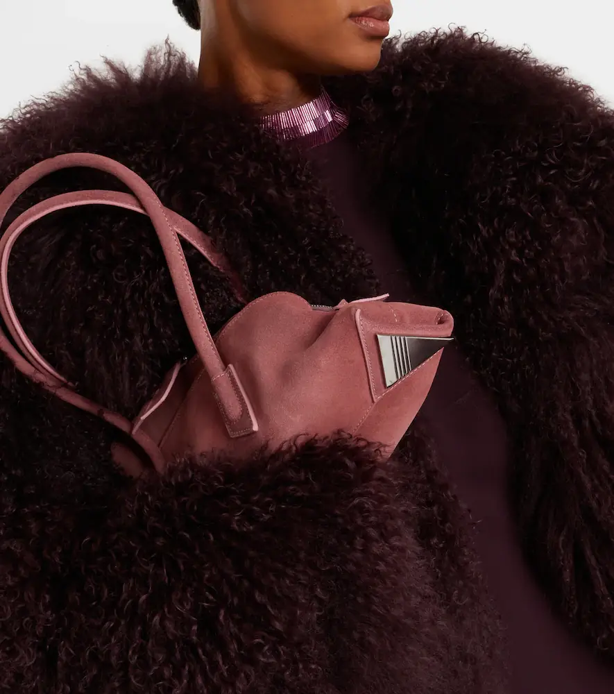 The Attico La Passeggiata Small suede tote bag | Thumbnail 7