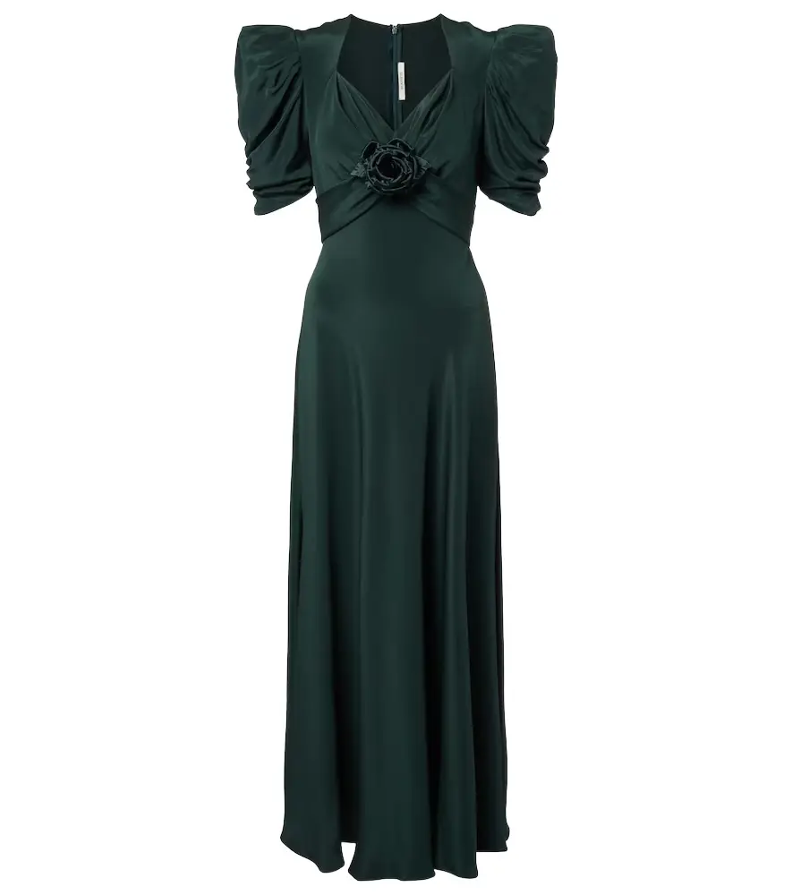 Rodarte Silk charmeuse cocktail dress