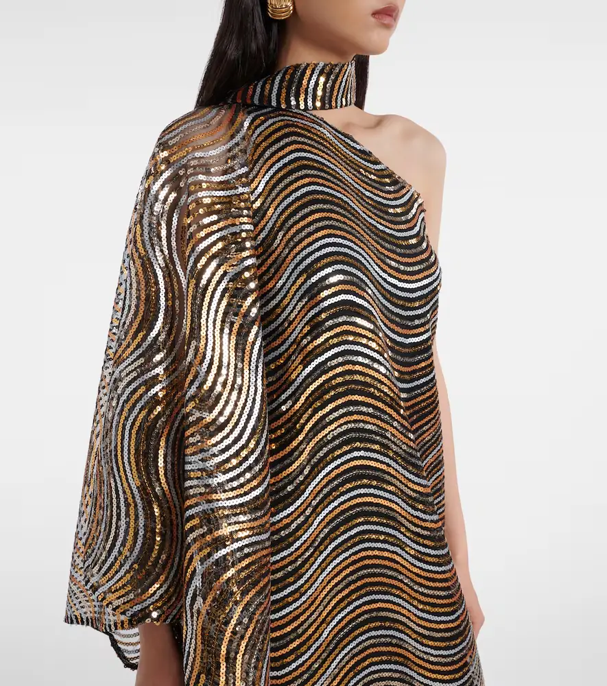 Taller Marmo Glaum one-shoulder sequined gown | Thumbnail 6 Taller Marmo Glaum one-shoulder sequined gown | Thumbnail 6