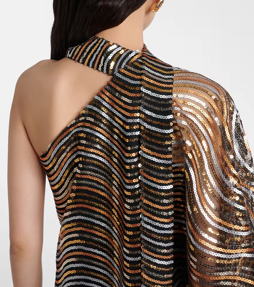 Taller Marmo Glaum one-shoulder sequined gown | Thumbnail 7 Taller Marmo Glaum one-shoulder sequined gown | Thumbnail 7