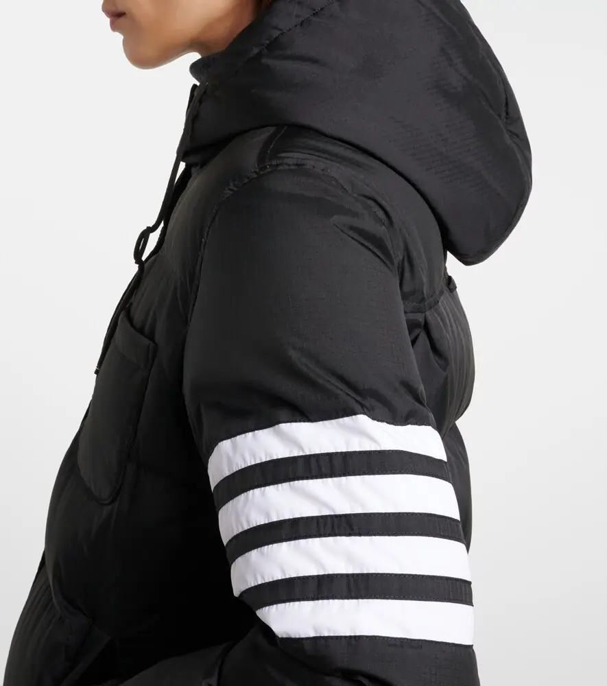 Thom Browne 4-Bar hooded quilted down jacket | Thumbnail 2