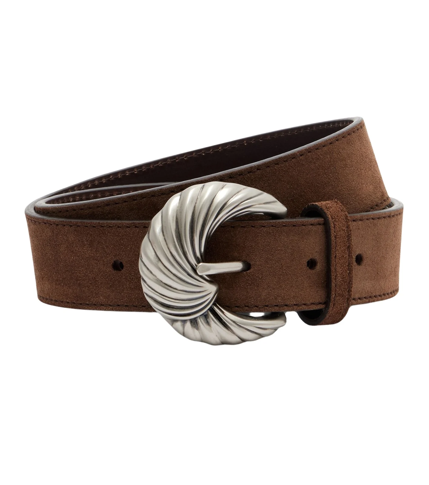 Suede belt