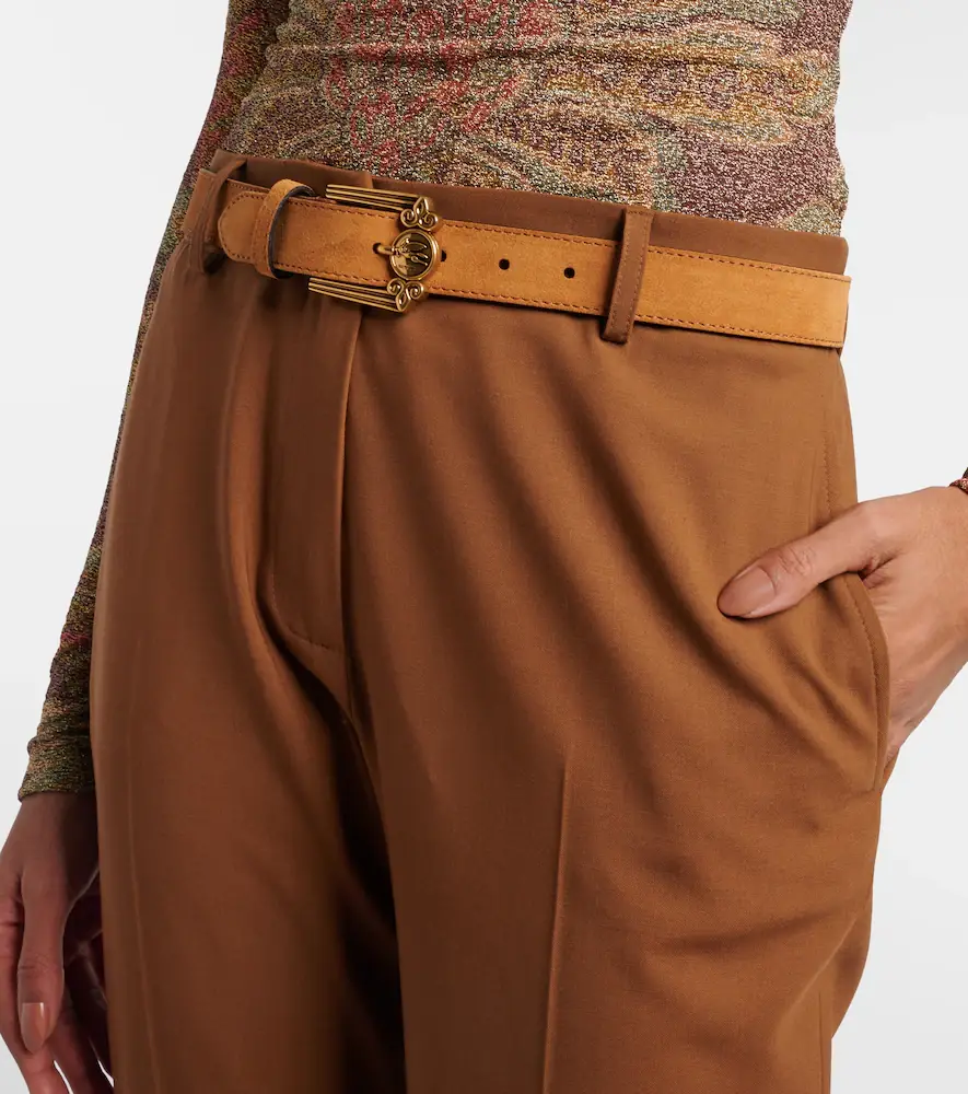 Etro Pegaso suede belt | Thumbnail 3 Etro Pegaso suede belt | Thumbnail 3