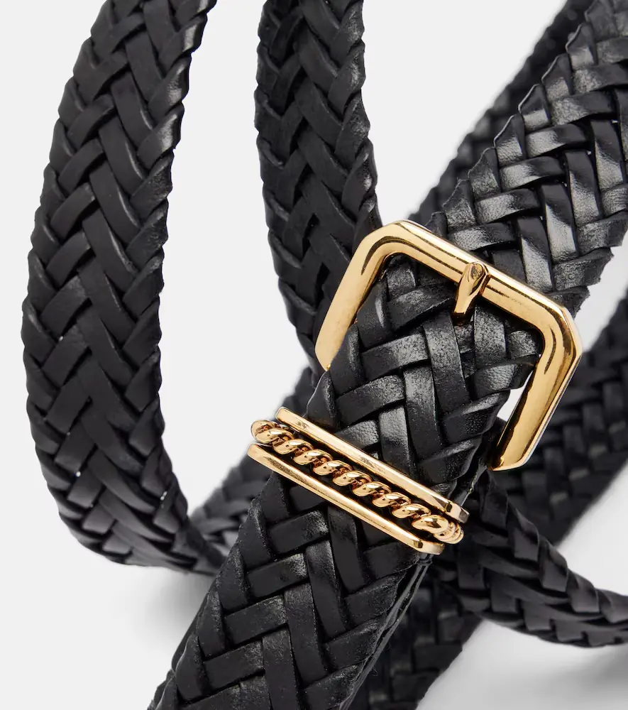 Etro Woven leather belt | Thumbnail 2