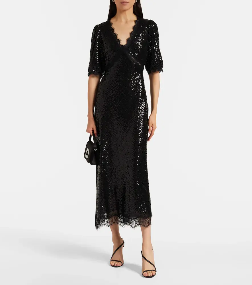 Rixo Verena sequined maxi dress | Thumbnail 2 Rixo Verena sequined maxi dress | Thumbnail 2
