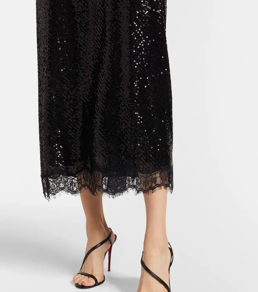 Rixo Verena sequined maxi dress | Thumbnail 3 Rixo Verena sequined maxi dress | Thumbnail 3
