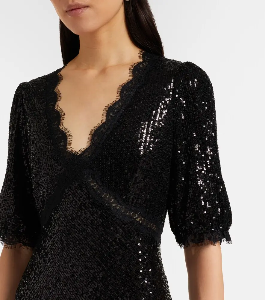Rixo Verena sequined maxi dress | Thumbnail 5 Rixo Verena sequined maxi dress | Thumbnail 5
