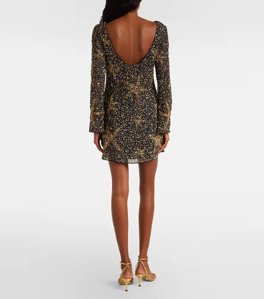 Rixo Ilse sequined minidress | Thumbnail 4
