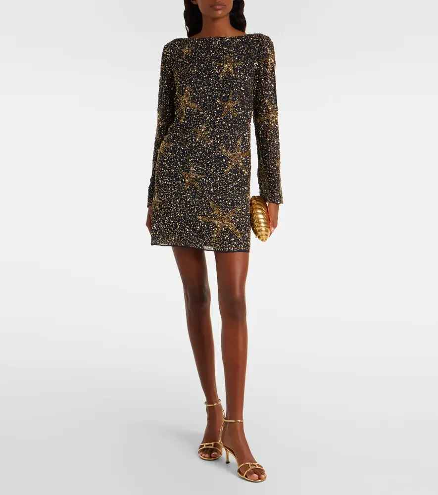 Rixo Ilse sequined minidress | Thumbnail 5
