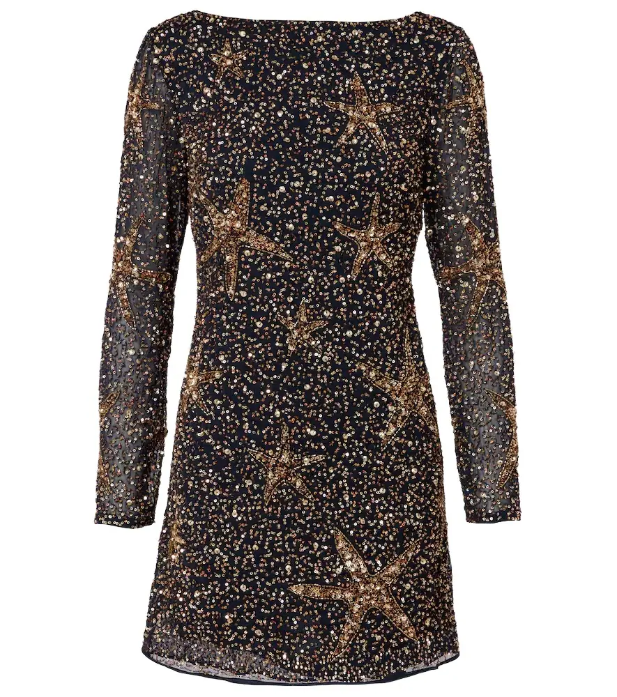 Rixo Ilse sequined minidress