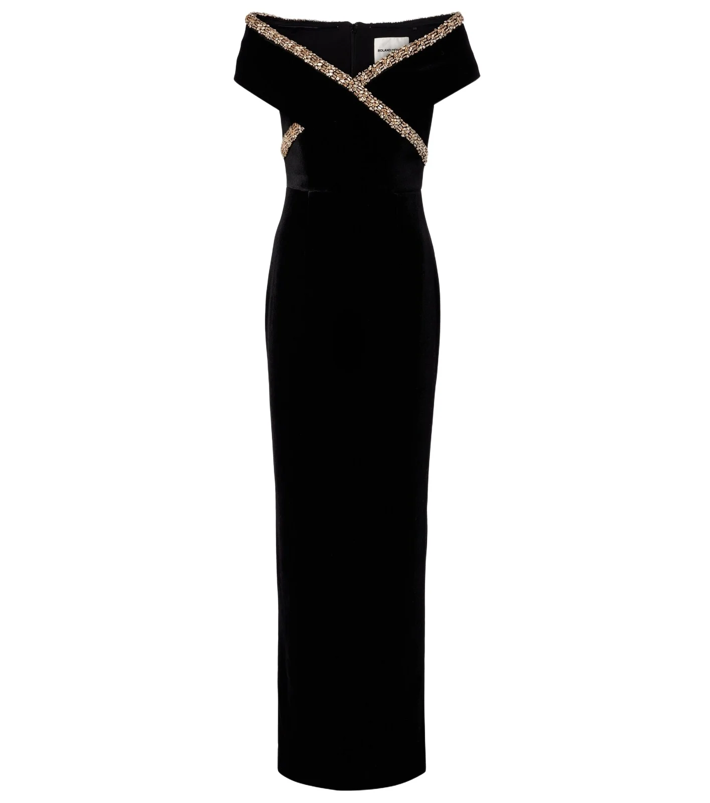 Embellished velvet gown Embellished velvet gown