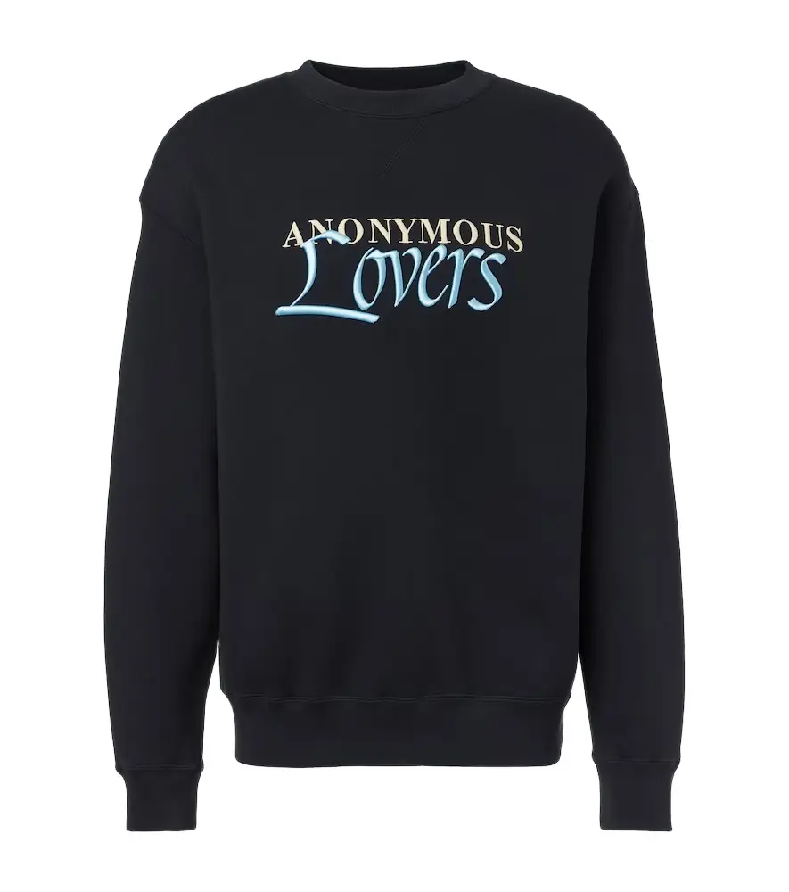 JW Anderson Anonymous Lovers embroidered sweatshirt | Image 1 JW Anderson Anonymous Lovers embroidered sweatshirt | Image 1