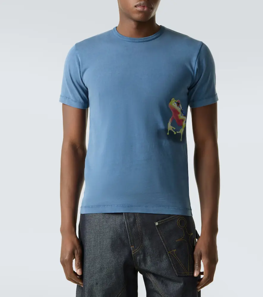 JW Anderson Printed cotton jersey T-shirt | Thumbnail 2