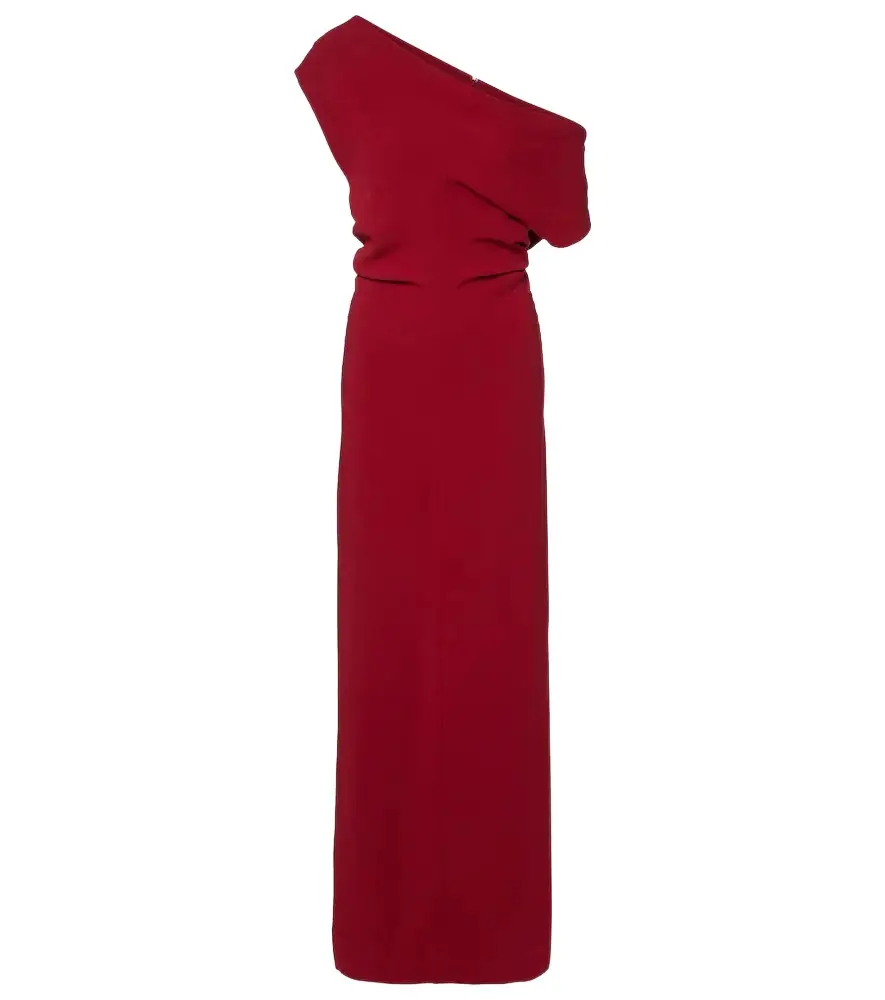 Proenza Schouler Rosina one-shoulder crêpe gown | Image 1 Proenza Schouler Rosina one-shoulder crêpe gown | Image 1