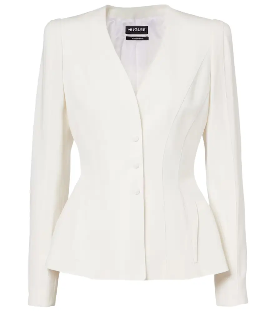 Mugler re/edit single-breasted blazer | Image 1 Mugler re/edit single-breasted blazer | Image 1