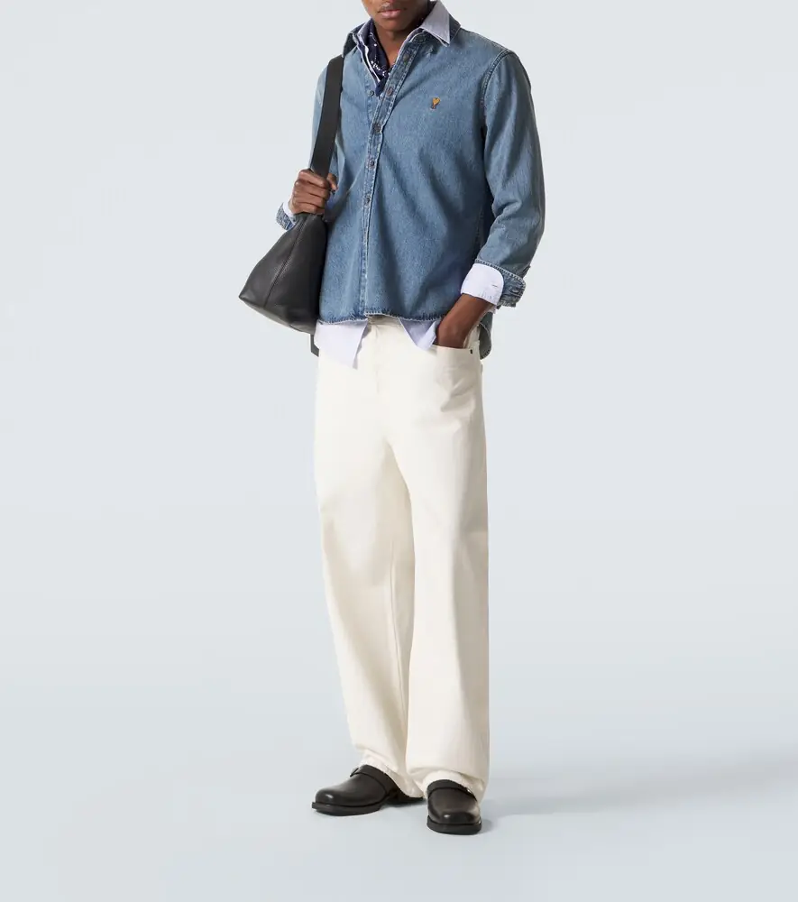 Ami Paris Denim shirt | Thumbnail 5 Ami Paris Denim shirt | Thumbnail 5