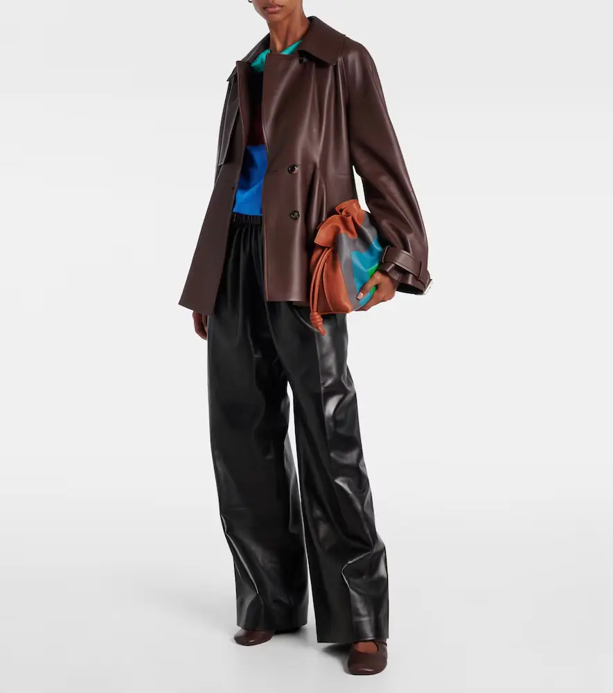 Loewe Balloon leather jacket | Thumbnail 5