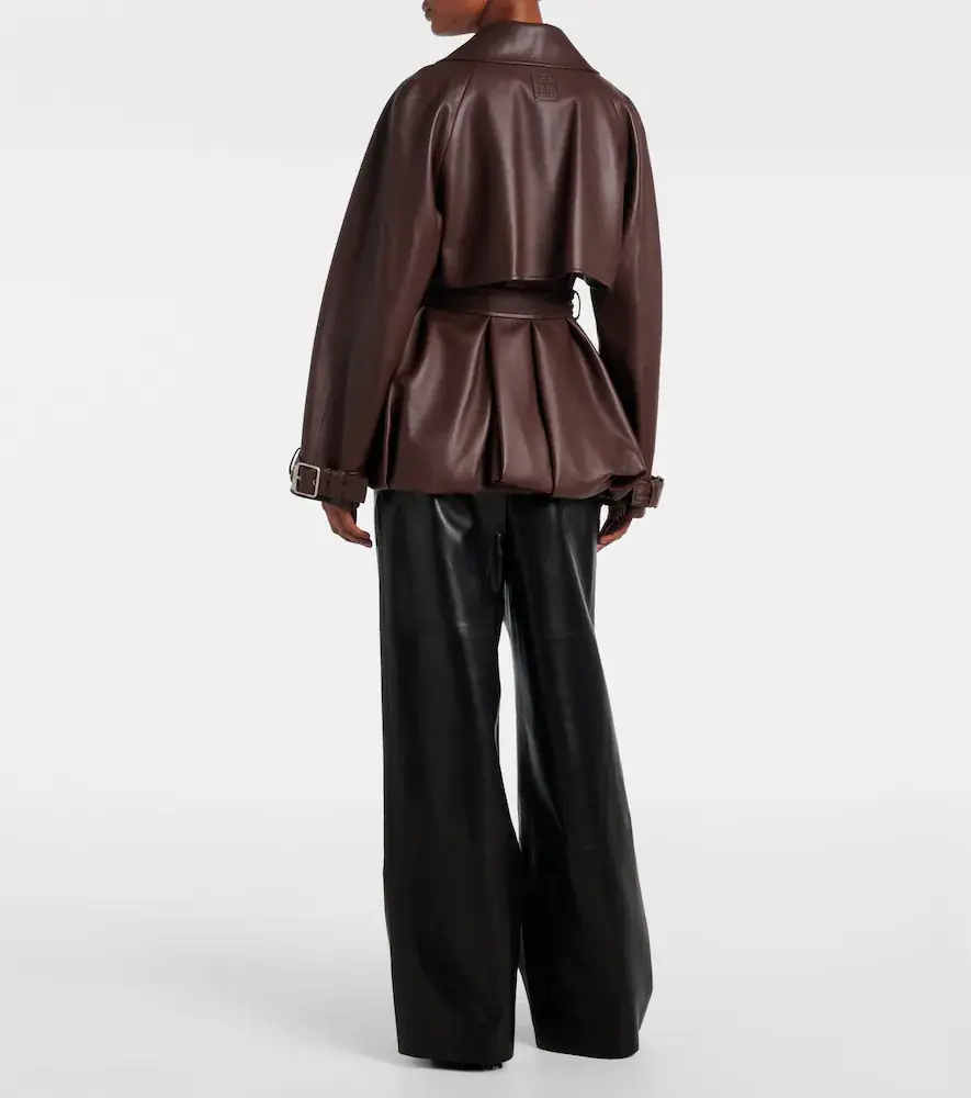 Loewe Balloon leather jacket | Thumbnail 6