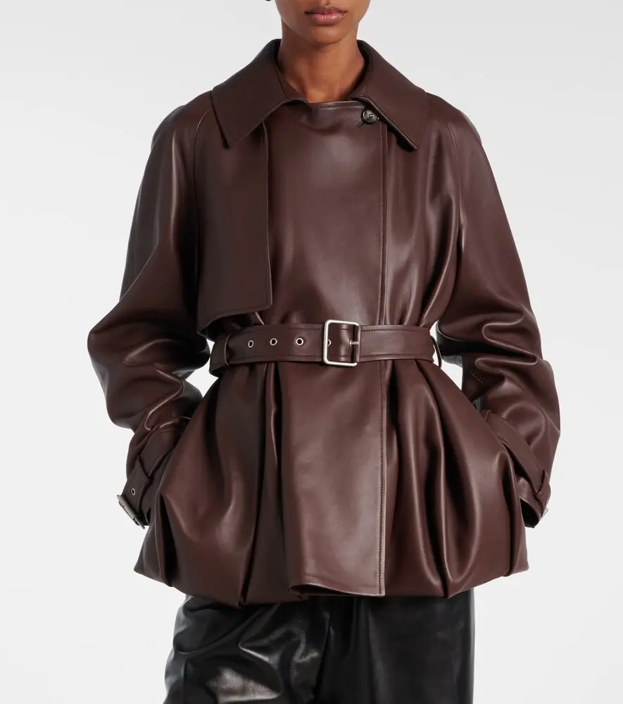 Loewe Balloon leather jacket | Thumbnail 8