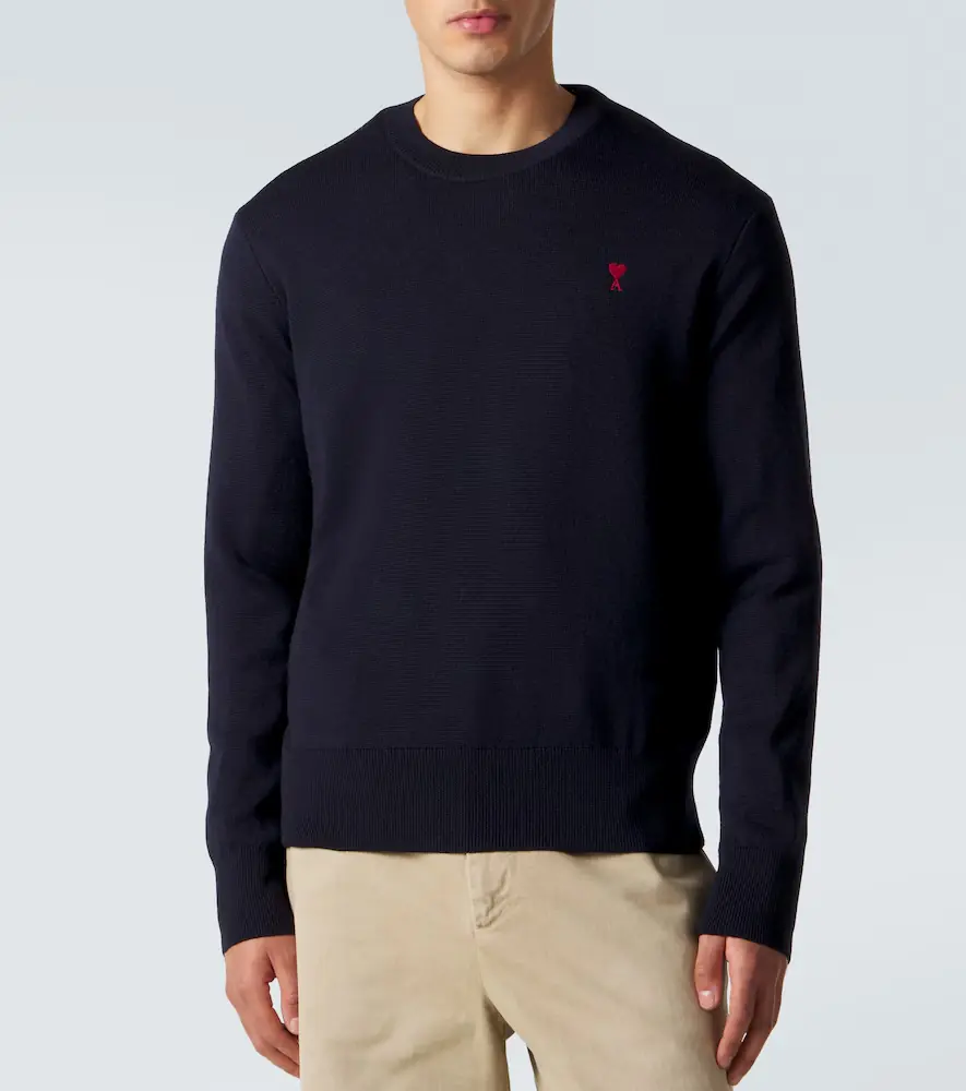 Ami Paris Ami De Caur wool sweater | Thumbnail 5