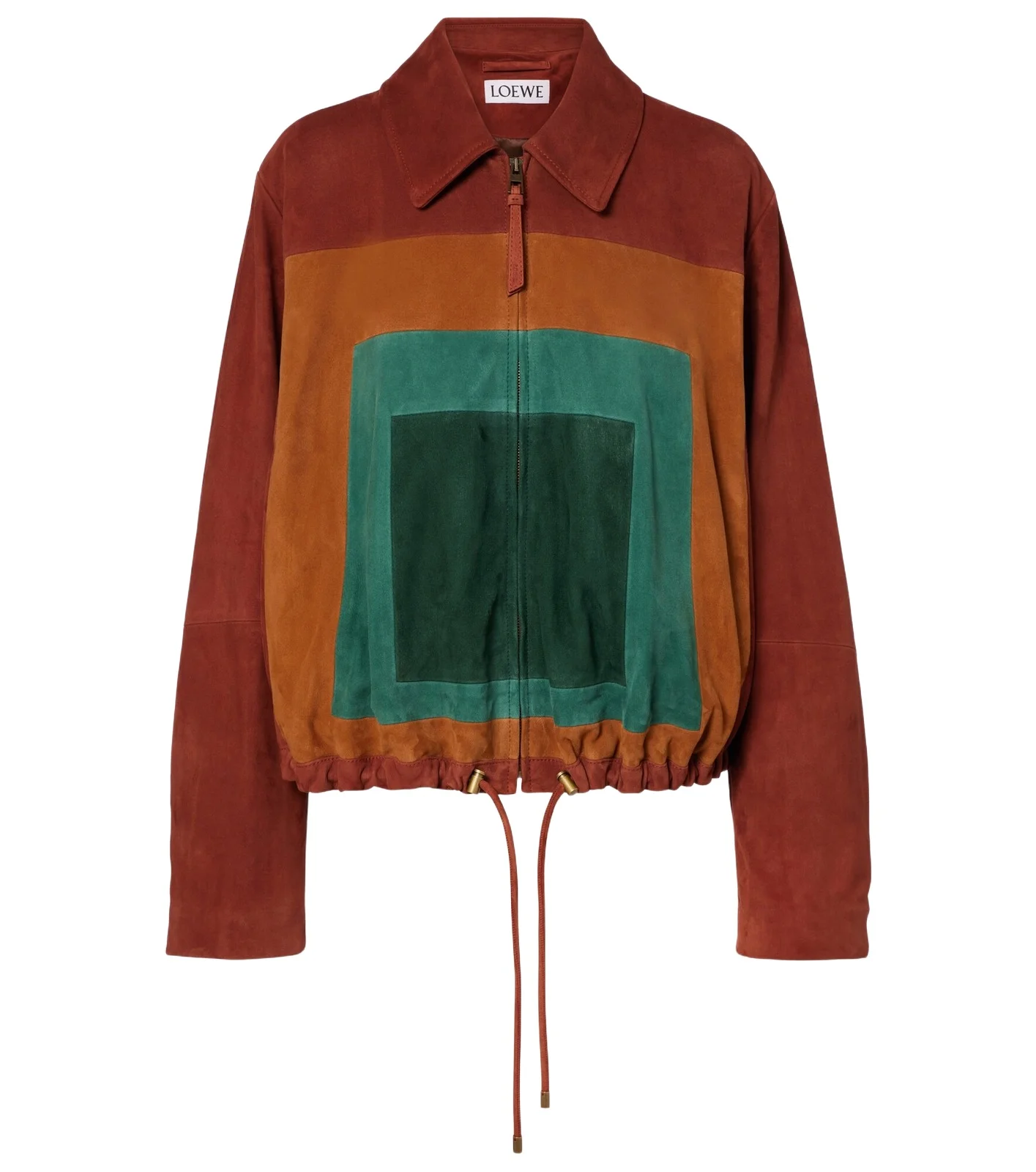 Balloon suede blouson Balloon suede blouson