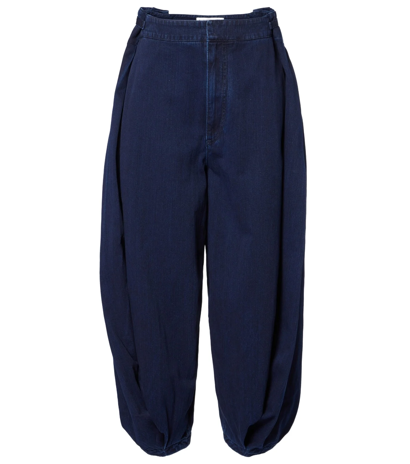 Draped wide-leg jeans Draped wide-leg jeans