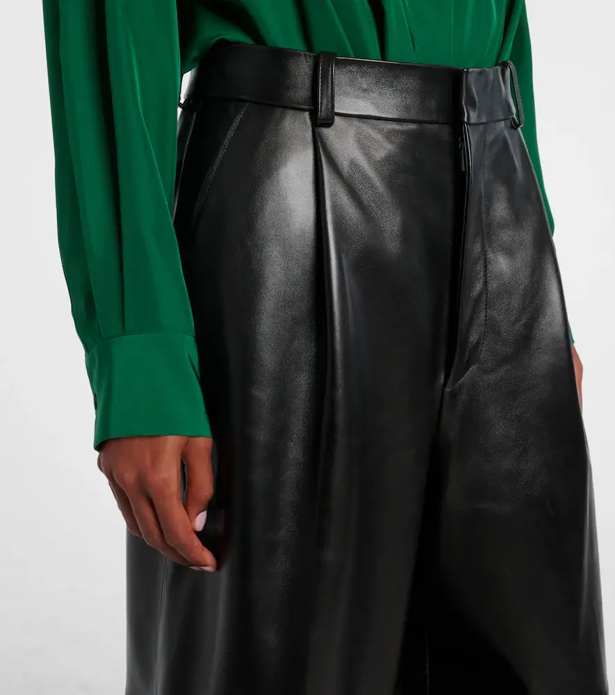 Loewe Leather wide-leg pants | Thumbnail 7 Loewe Leather wide-leg pants | Thumbnail 7