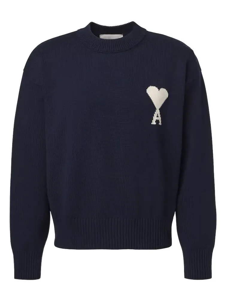 AMI PARIS Ami de Caur wool and cotton sweater