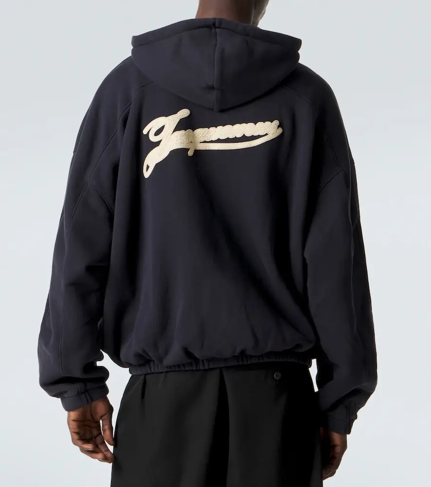 Jacquemus Torneo cotton fleece zip-up hoodie | Thumbnail 2 Jacquemus Torneo cotton fleece zip-up hoodie | Thumbnail 2