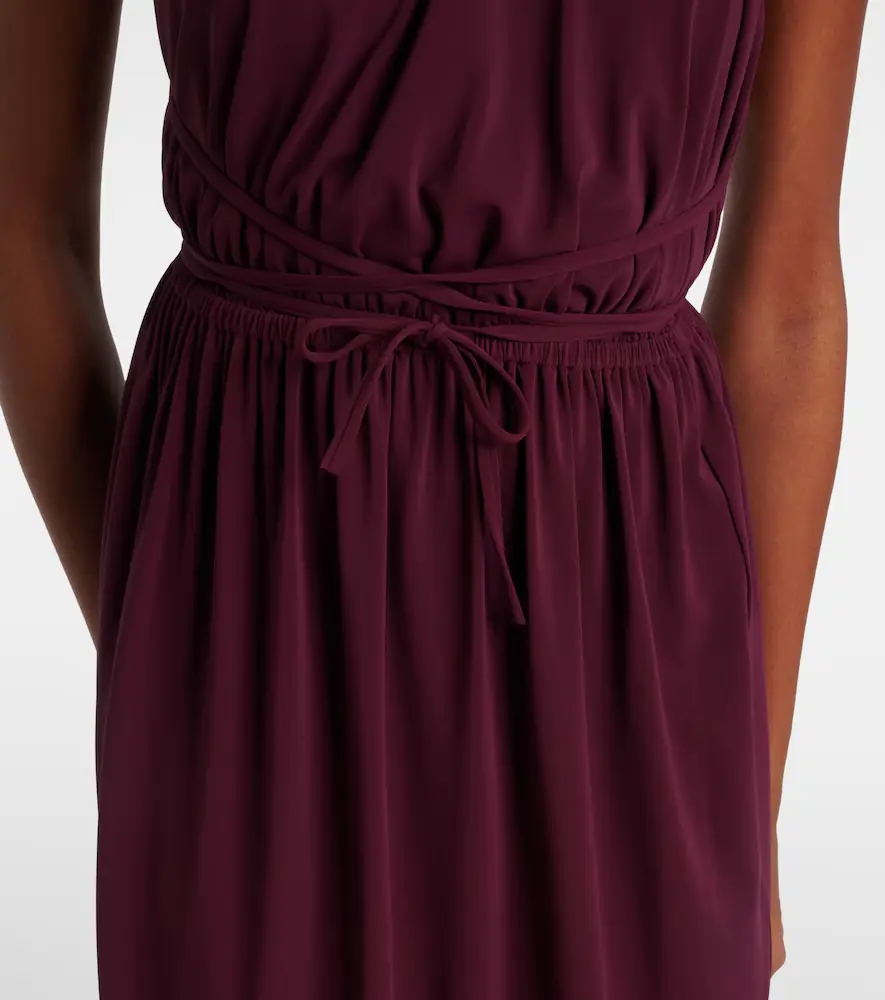 Eres Ines halterneck jersey midi dress | Thumbnail 3 Eres Ines halterneck jersey midi dress | Thumbnail 3