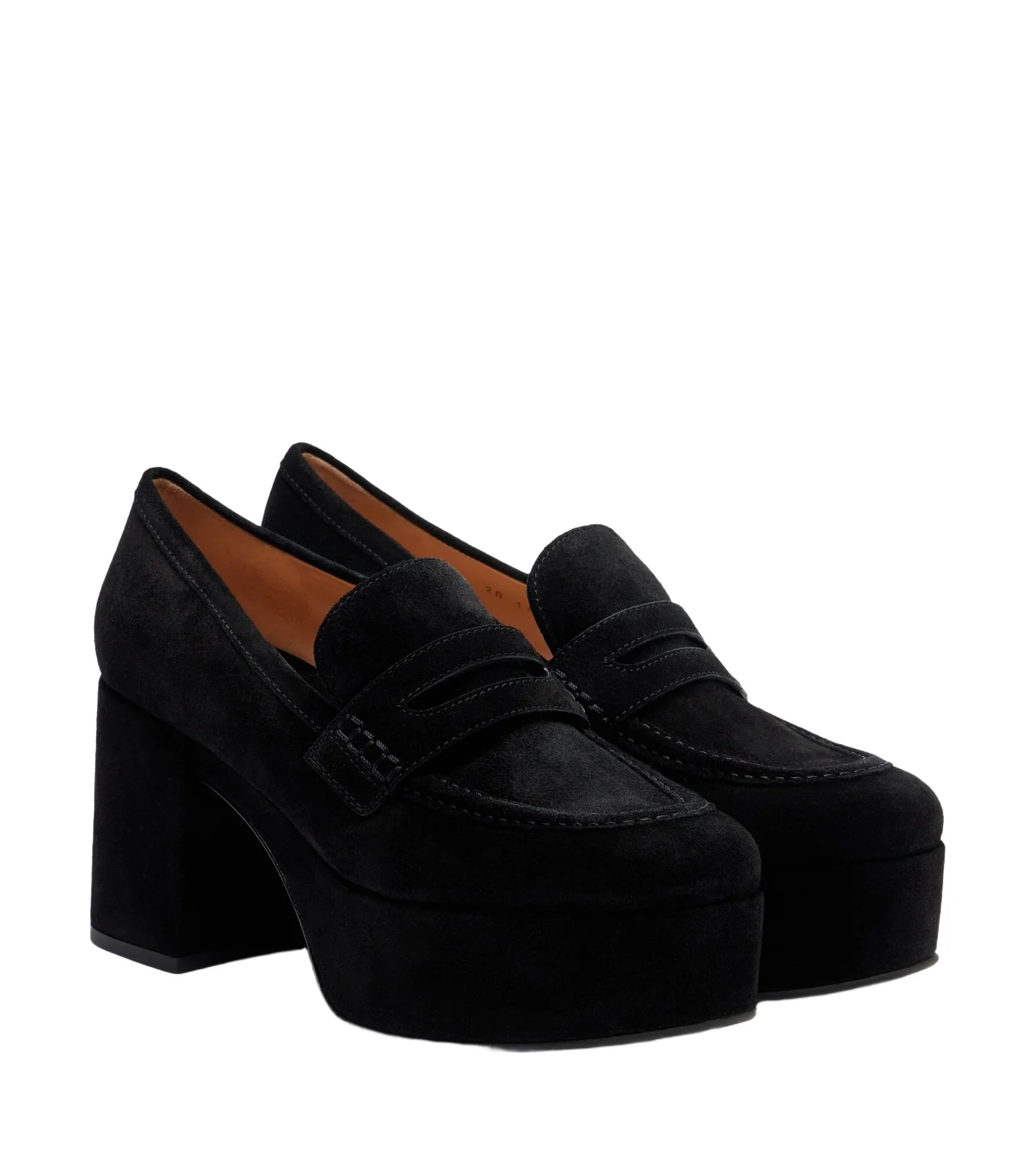 Jenna suede loafer pumps Jenna suede loafer pumps