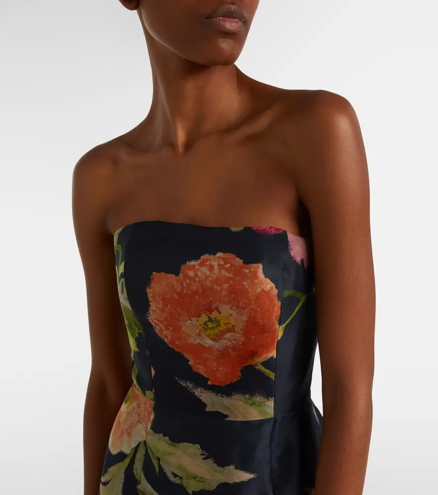 Carolina Herrera Floral silk gown | Thumbnail 5