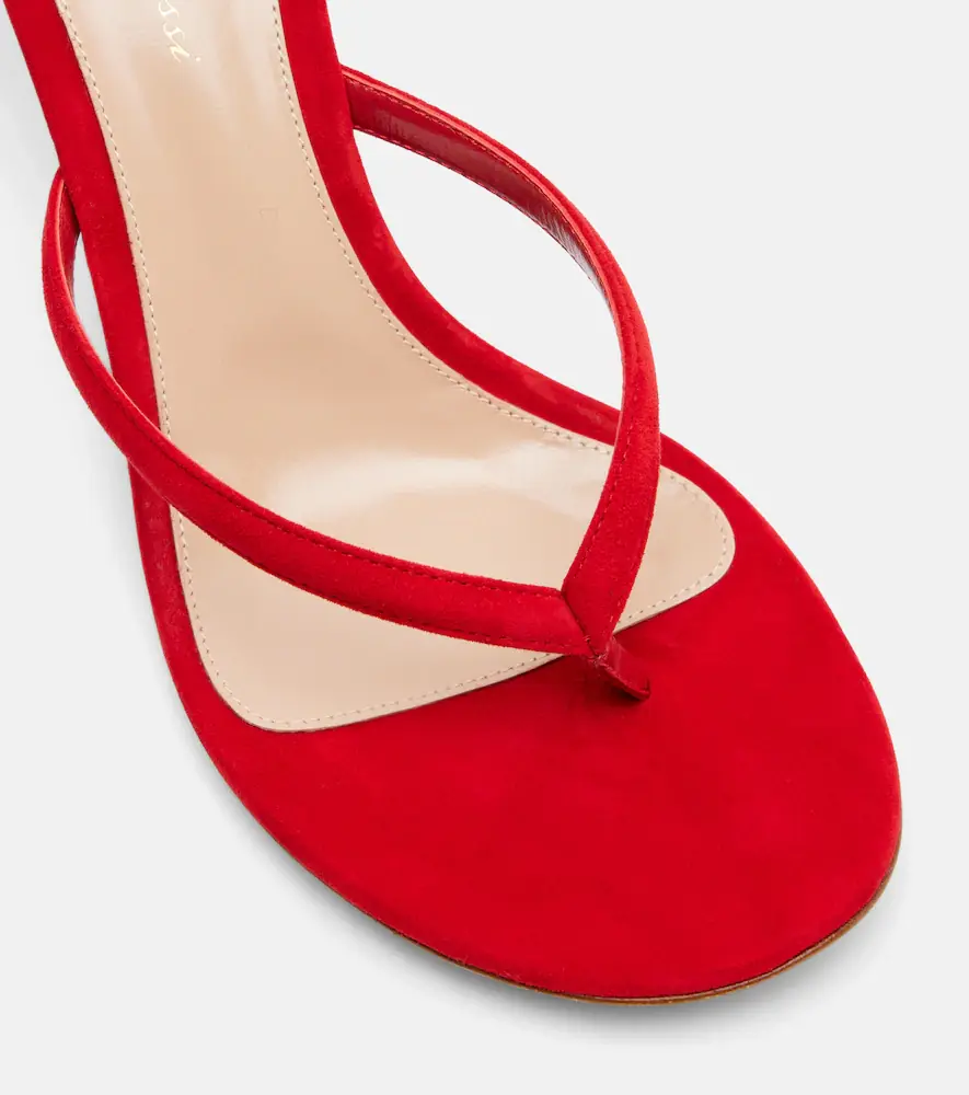 Gianvito Rossi Calypso suede thong sandals | Thumbnail 2 Gianvito Rossi Calypso suede thong sandals | Thumbnail 2