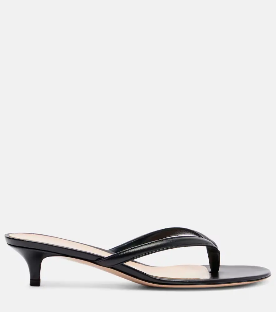 Gianvito Rossi Calypso 35 leather thong sandals | Thumbnail 3 Gianvito Rossi Calypso 35 leather thong sandals | Thumbnail 3