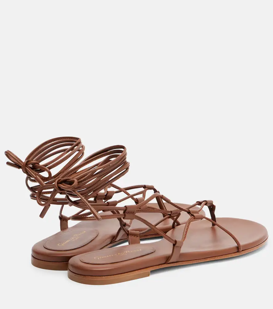 Gianvito Rossi Leather gladiator sandals | Thumbnail 4