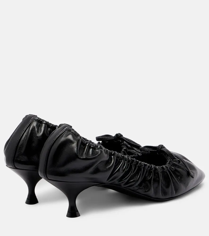 Herbert Levine Gather Around leather pumps | Thumbnail 3