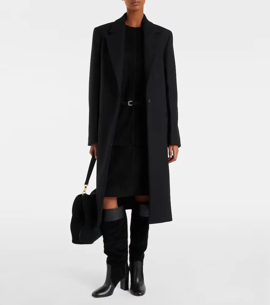 Gianvito Rossi Sheffield leather and corduroy knee-high boots | Thumbnail 5