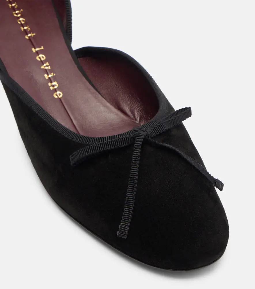 Herbert Levine 24/7 suede ballet flats | Thumbnail 2