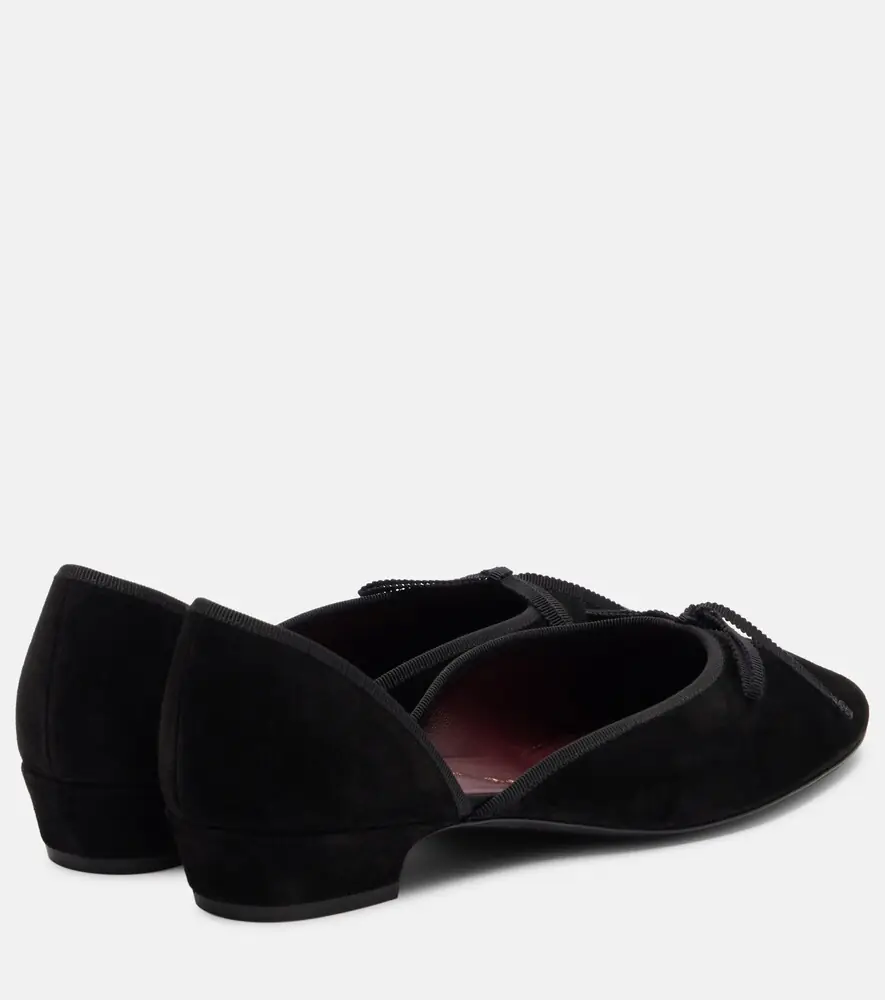 Herbert Levine 24/7 suede ballet flats | Thumbnail 4