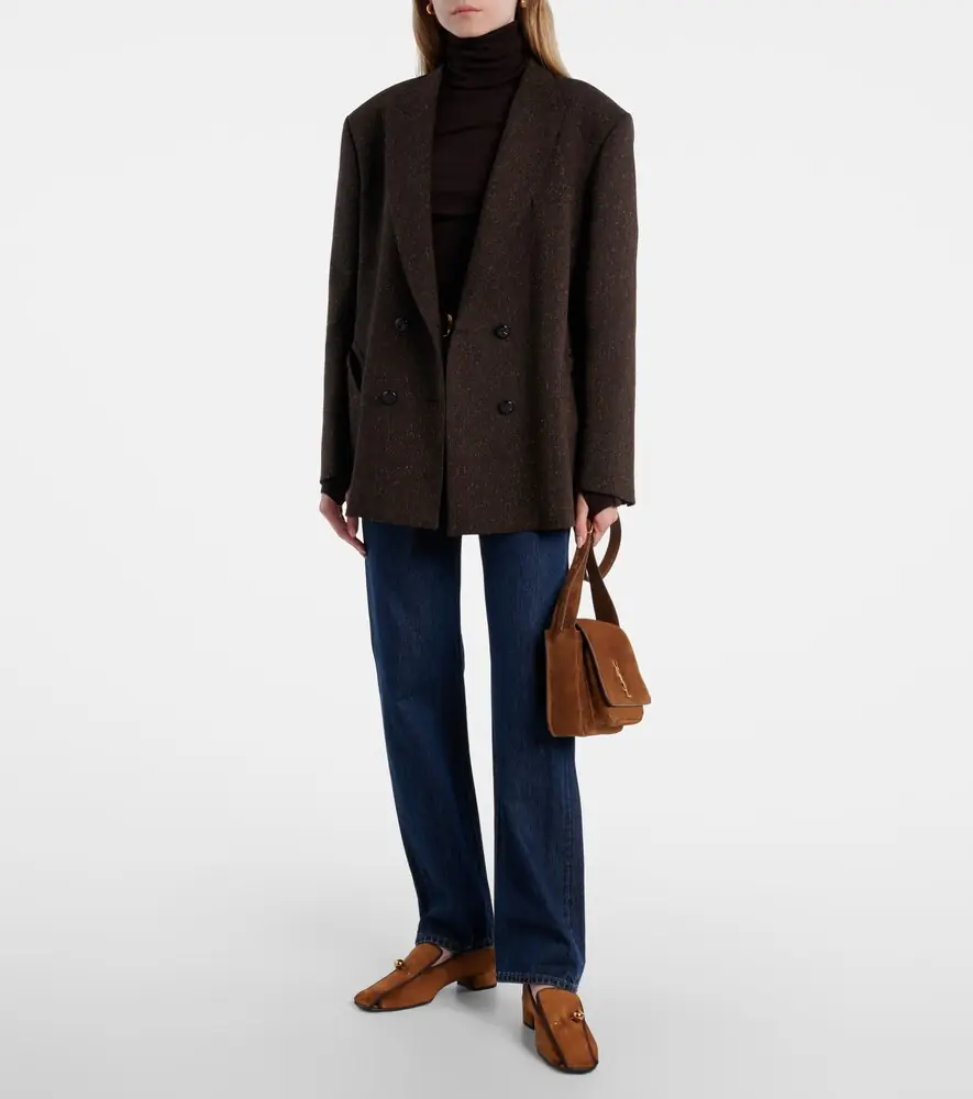 Herbert Levine Showtime 30 suede loafer pumps | Thumbnail 5 Herbert Levine Showtime 30 suede loafer pumps | Thumbnail 5