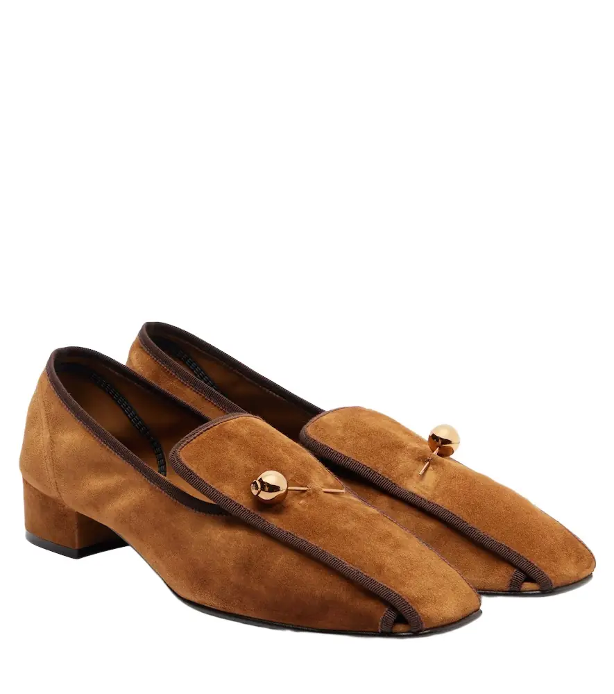 Showtime 30 suede loafer pumps