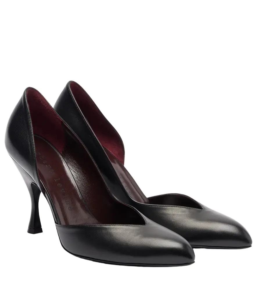 Not Half Bad leather pumps