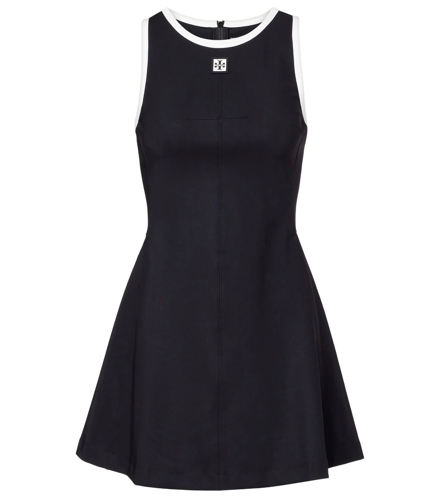 T Monogram jersey tennis dress