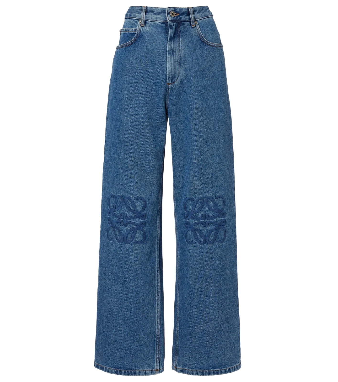 Loewe Anagram wide-leg jeans
