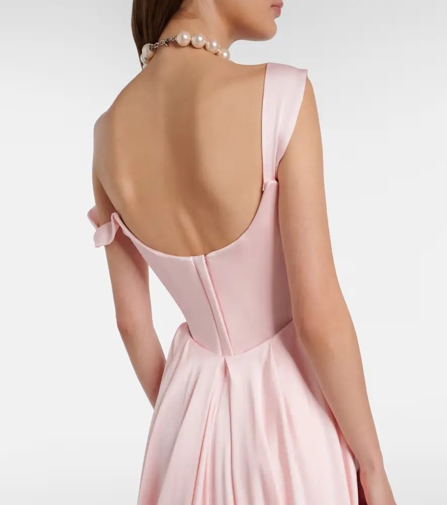 Vivienne Westwood Nova Grace draped asymmetric gown | Thumbnail 2 Vivienne Westwood Nova Grace draped asymmetric gown | Thumbnail 2