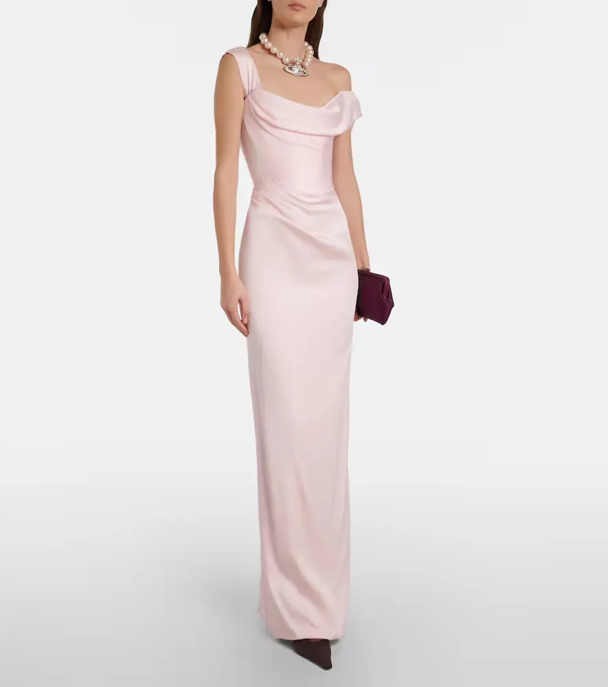 Vivienne Westwood Nova Grace draped asymmetric gown | Thumbnail 4 Vivienne Westwood Nova Grace draped asymmetric gown | Thumbnail 4