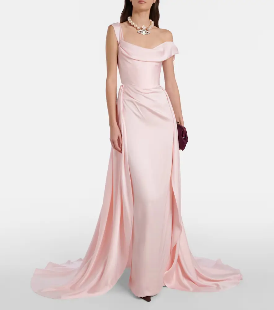 Vivienne Westwood Nova Grace draped asymmetric gown | Thumbnail 7 Vivienne Westwood Nova Grace draped asymmetric gown | Thumbnail 7